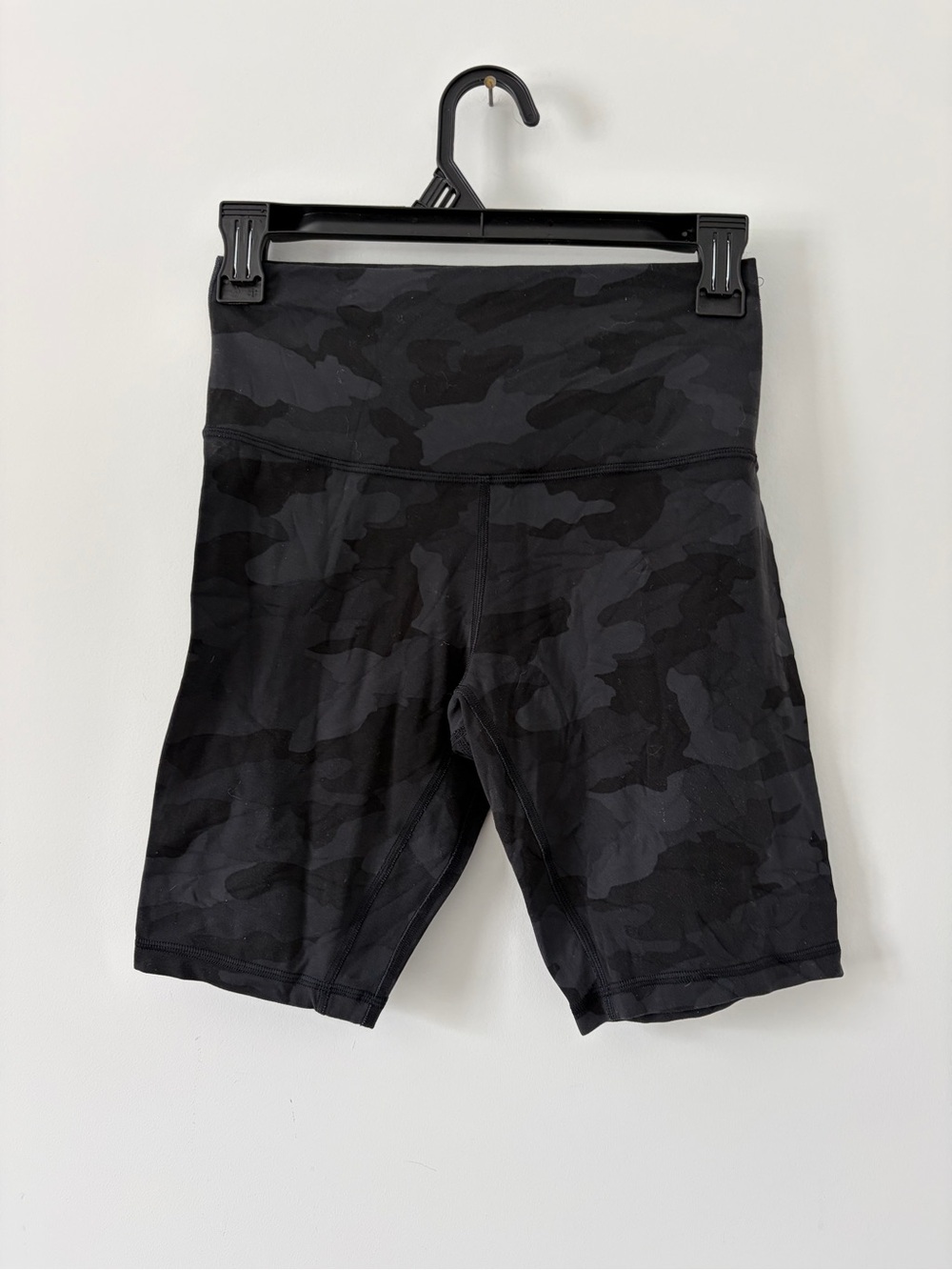 Lululemon Align Heritage 365 Camo Deep Coal Grey Black 8in Bike Shorts 6